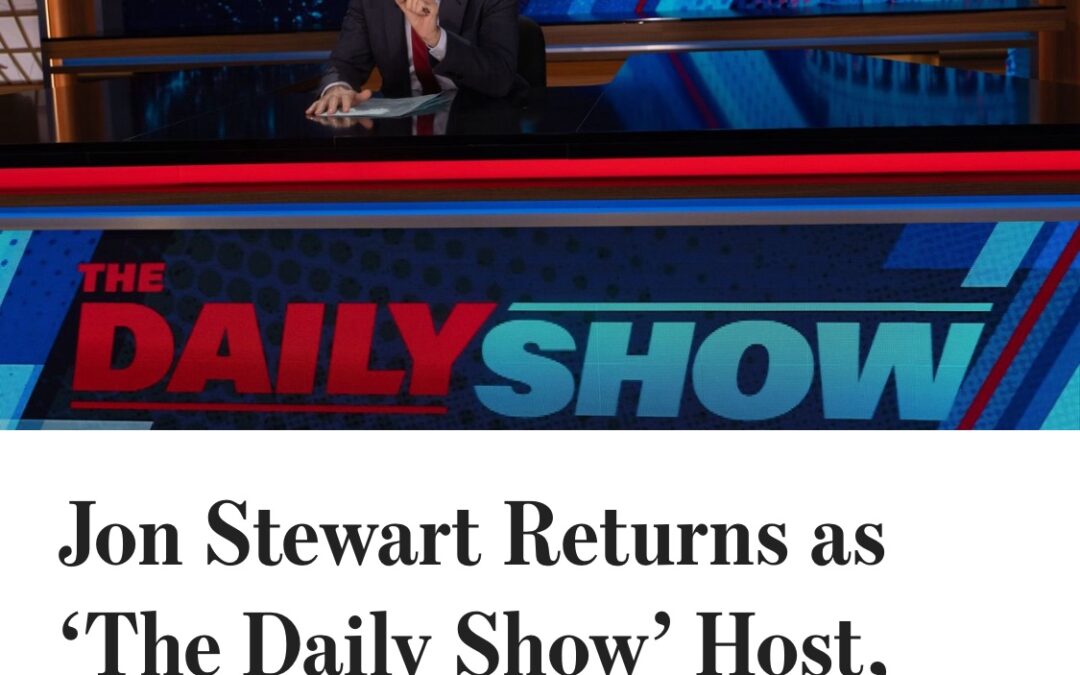 Jon Stewart Back on Mondays